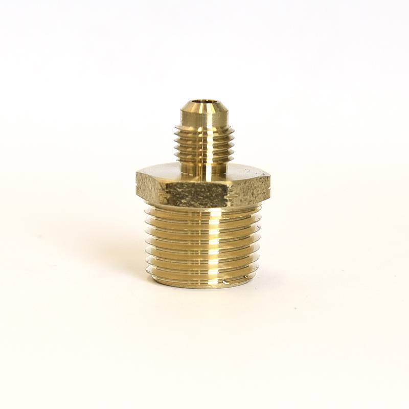 ATC 1/4 in. Flare X 1/2 in. D MPT Brass Adapter