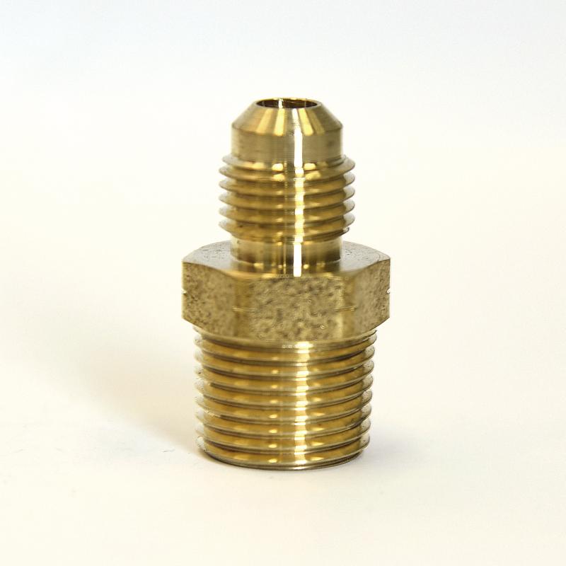 ATC 5/16 in. Flare X 3/8 in. D MPT Brass Adapter