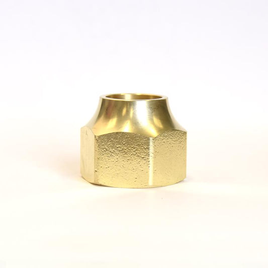 ATC 7/8 in. Flare Yellow Brass Nut