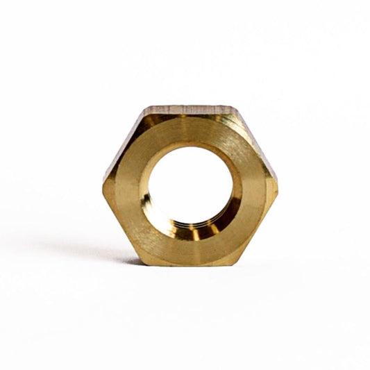 ATC Pipe Lock Nut 1/4 in. Yellow Brass 1 pc