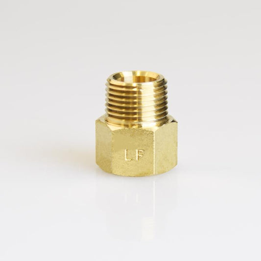 ATC 3/8 in. FPT X 3/8 in. D MPT Brass Reducing Coupling
