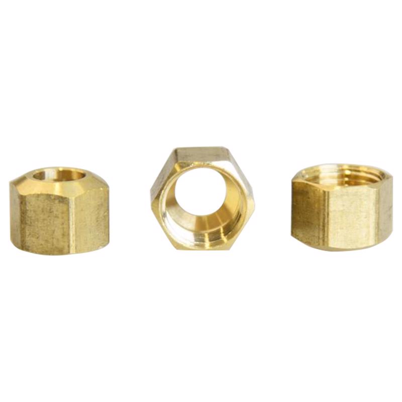 ATC 5/16 in. Compression X 5/16 in. D Compression Brass Nut