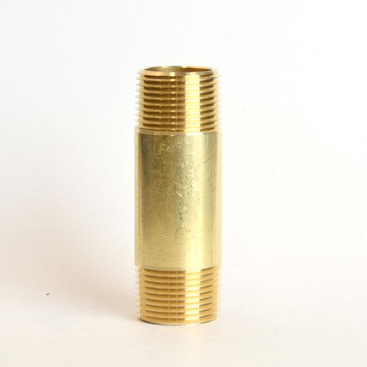 ATC 3/4 in. MPT X 3/4 in. D MPT Yellow Brass Nipple 3 in. L
