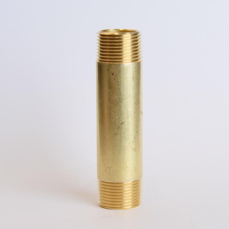 ATC 3/4 in. MPT X 3/4 in. D MPT Yellow Brass Nipple 4 in. L