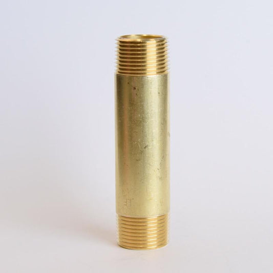 ATC 3/4 in. MPT X 3/4 in. D MPT Yellow Brass Nipple 4 in. L