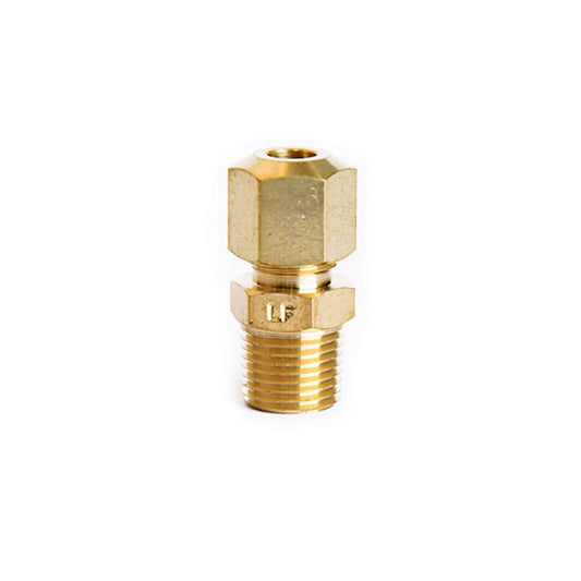 ATC 3/16 in. Compression in. X 1/8 in. D MPT Brass Connector