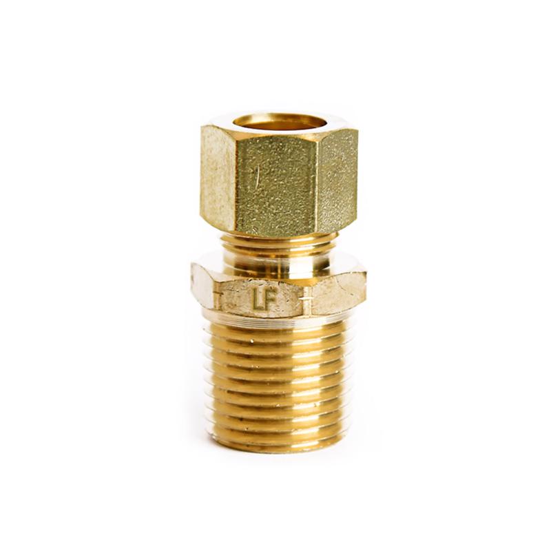 ATC 1/2 in. Compression X 1/2 in. D Male Brass Connector