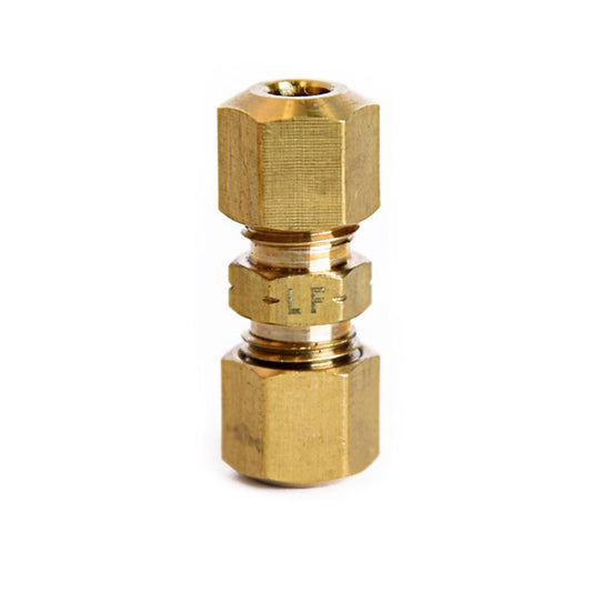 ATC 3/16 in. Compression X 3/16 in. D Compression Yellow Brass Union
