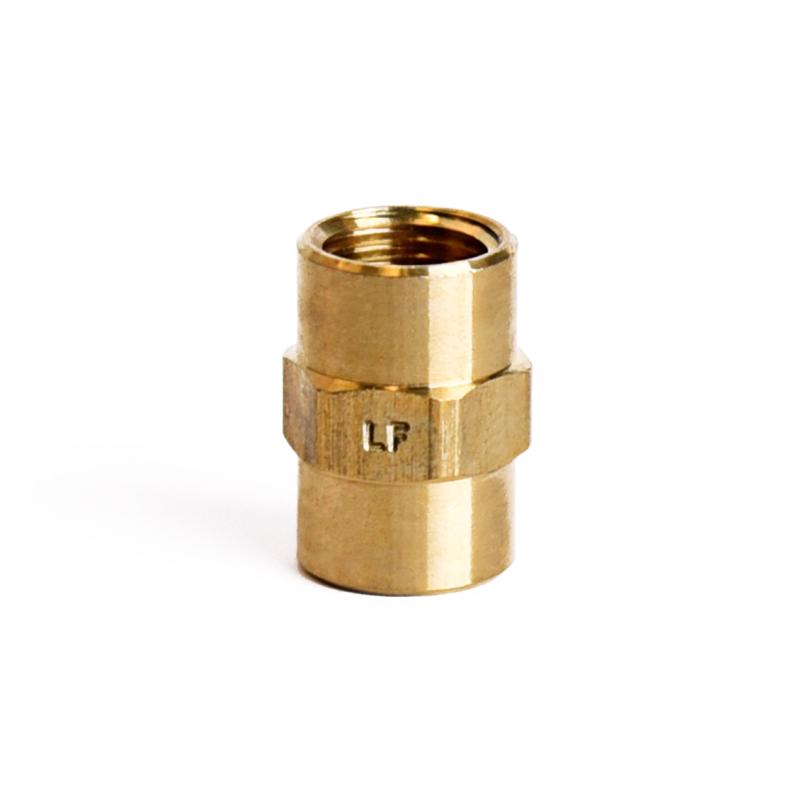 ATC 1/8 in. FPT X 1/8 in. D FPT Brass Coupling