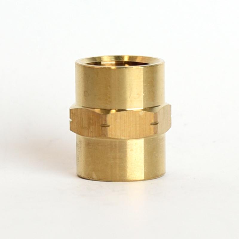 ATC 3/8 in. FPT X 3/8 in. D FPT Brass Coupling