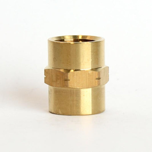 ATC 3/8 in. FPT X 3/8 in. D FPT Brass Coupling