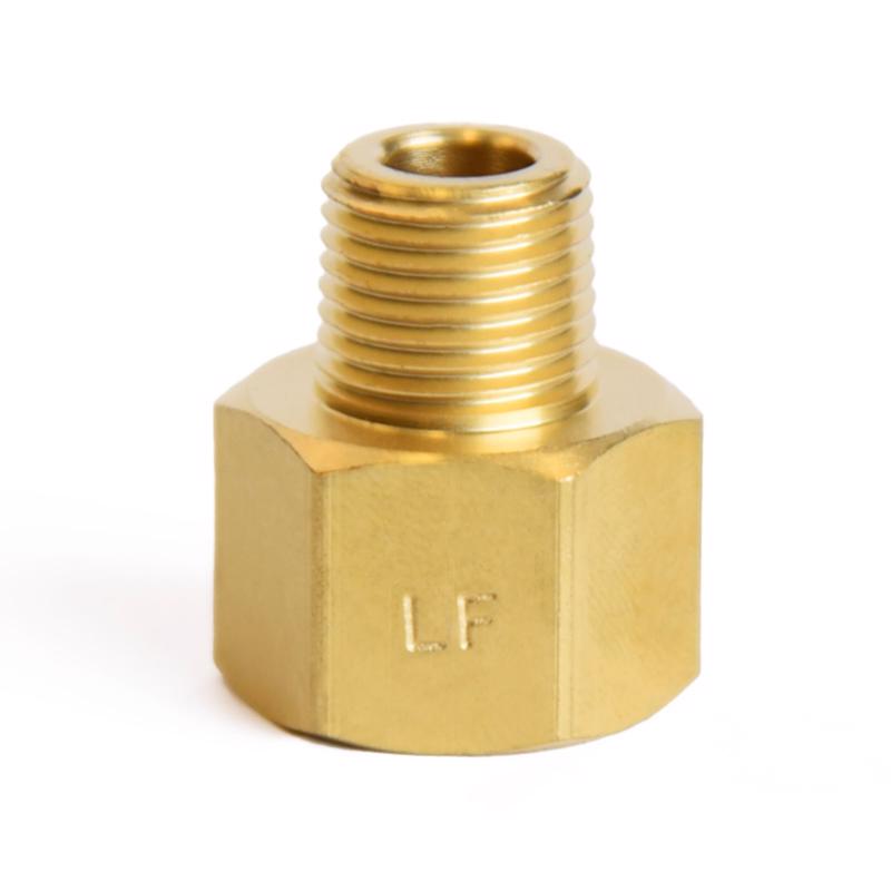 ATC 1/4 in. FPT X 1/8 in. D MPT Brass Reducing Coupling