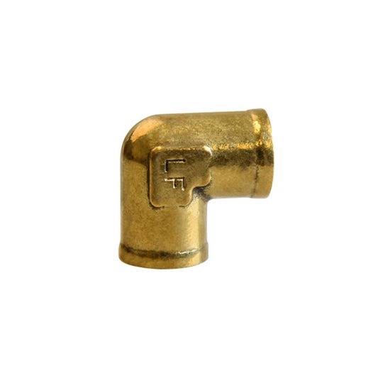 ATC 1/8 in. FPT X 1/8 in. D FPT Brass 90 Degree Elbow