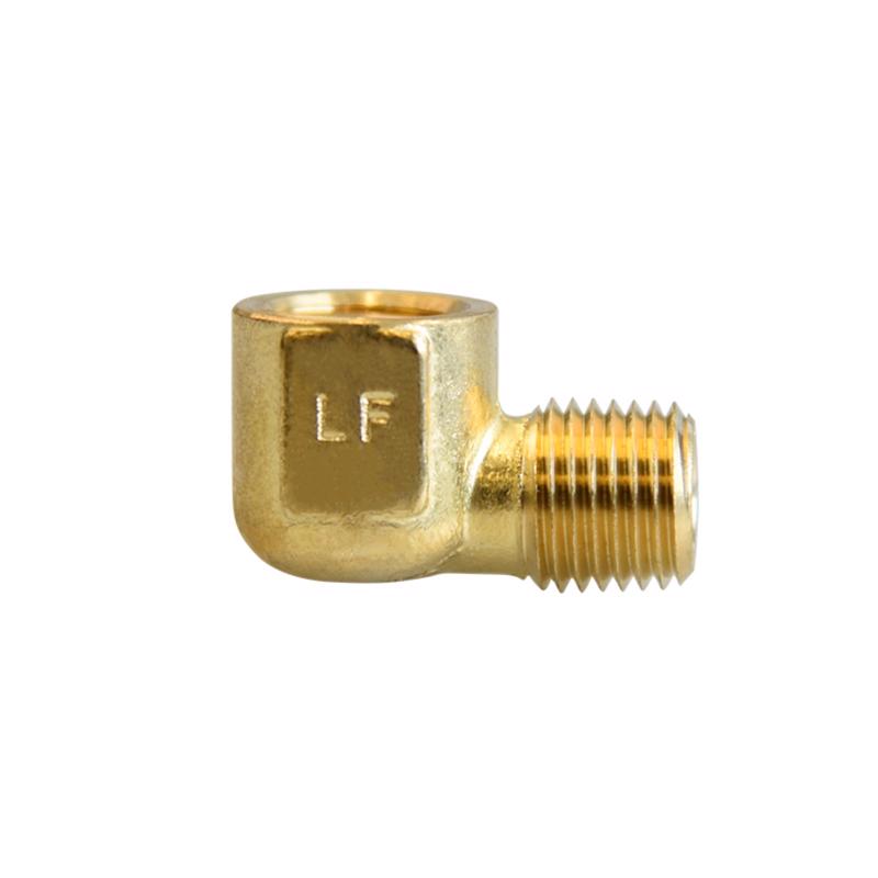 ATC 1/4 in. FPT X 1/4 in. D MPT Brass 90 Degree Street Elbow