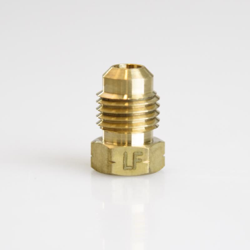 ATC 1/4 in. Flare Brass Hex Plug