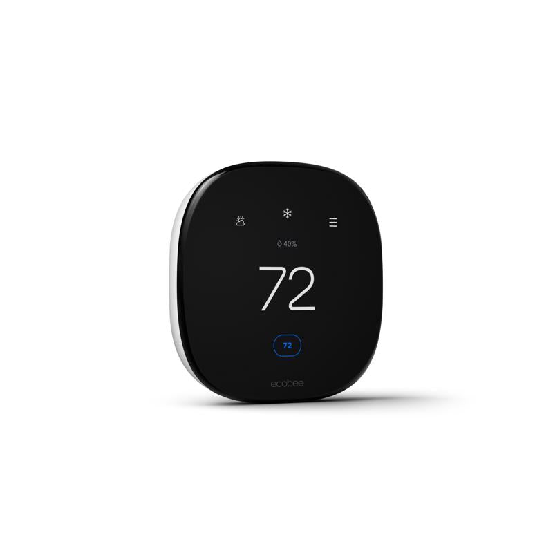 Ecobee Enhanced Built In WiFi Heating and Cooling Touch Screen Smart-Enabled Thermostat