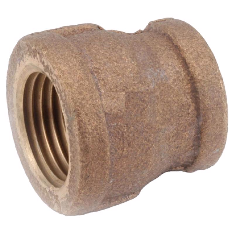 Anderson Metals 3/4 in. FIP in. X 1/2 in. D FIP Brass Reducing Coupling