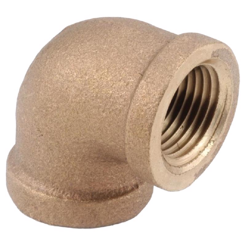 Anderson Metals 1/8 in. FIP in. X 1/8 in. D FIP Brass 90 Degree Elbow