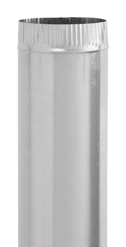 Imperial 3 in. D X 24 in. L Galvanized Steel Furnace Pipe