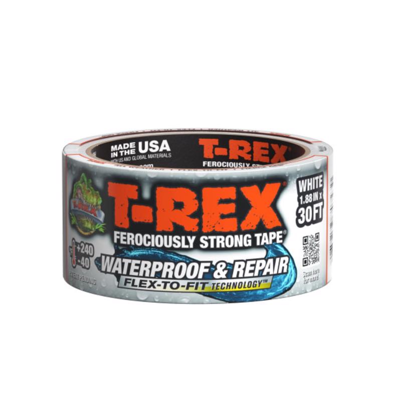 T-Rex 1.88 in. W X 10 yd L White Waterproof Repair Tape