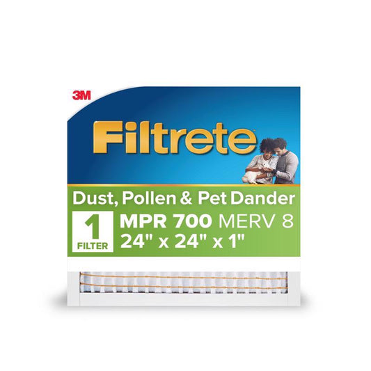 Filtrete 24 in. W X 24 in. H X 1 in. D Polypropylene 8 MERV Air Filter 1 pk