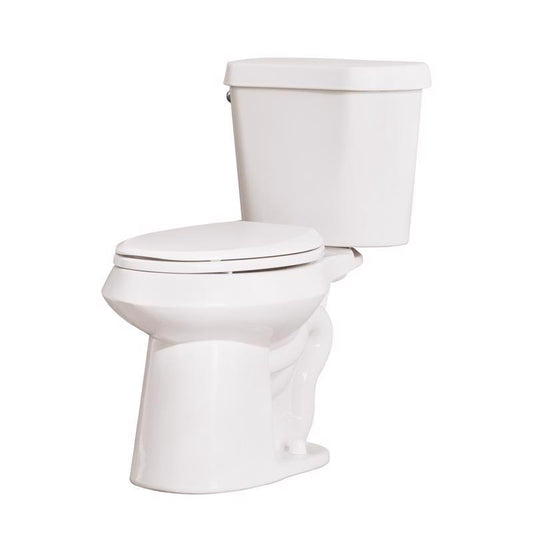 Oakbrook Collection ADA Compliant 1.28 gal White Elongated Complete Toilet Kit