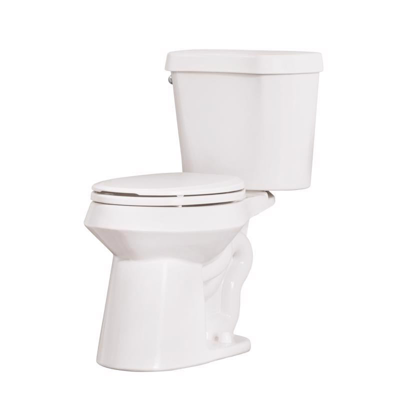 Oakbrook Collection ADA Compliant 1.28 gal White Round Complete Toilet Kit