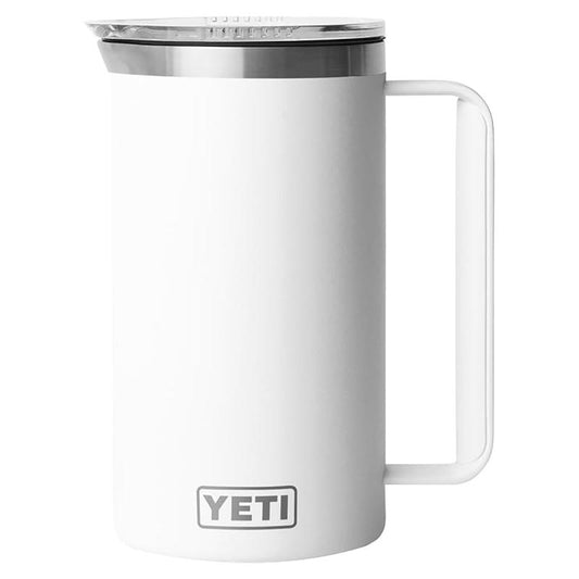 YETI Rambler 64 oz White Pitcher Stainless Steel