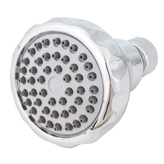 Whedon Chrome Plastic 1 settings Wallmount Showerhead 2 gpm