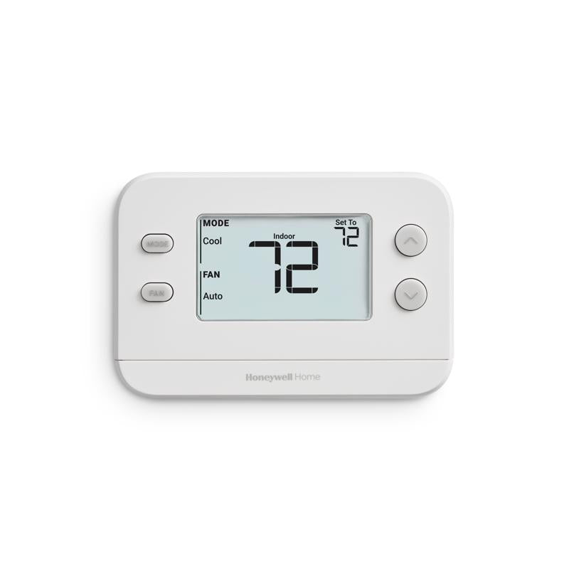Honeywell Home X1N Heating and Cooling Push Button Non-Programmable Thermostat