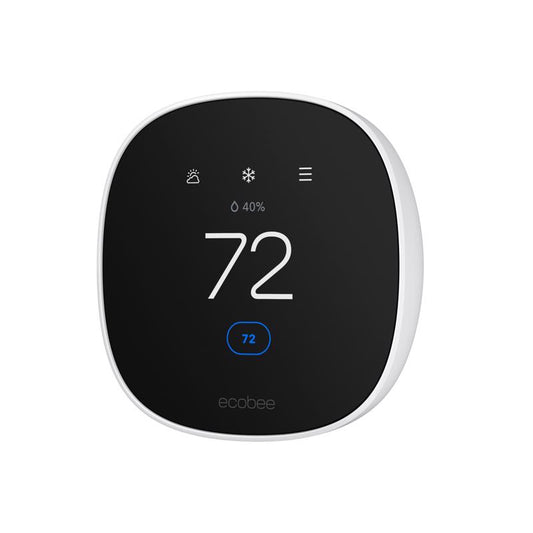 Ecobee Built In WiFi Heating and Cooling Touch Screen Smart-Enabled Thermostat