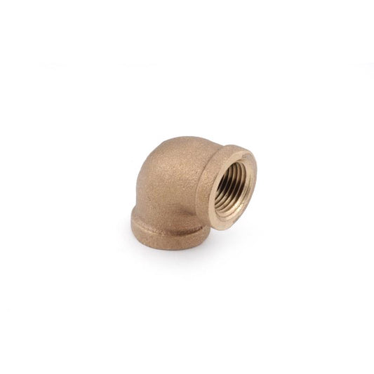 Anderson Metals 1/4 in. FPT in. X 1/4 in. D FPT Red Brass 90 Degree Elbow