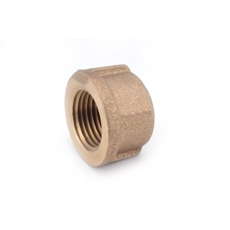 Anderson Metals 1/8 in. FPT in. Red Brass Cap
