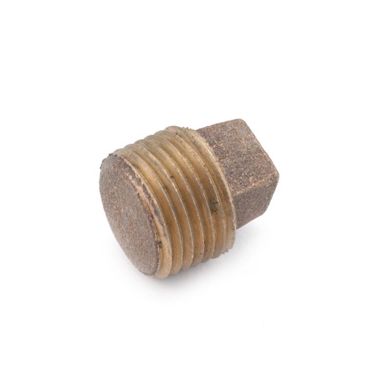 Anderson Metals 1/8 in. MPT in. Red Brass Square Head Plug