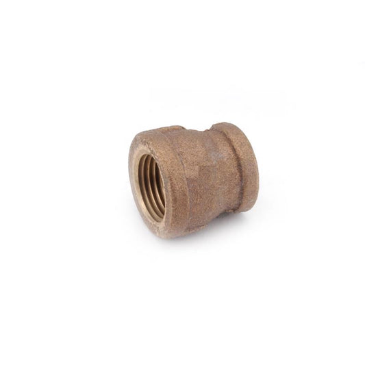 Anderson Metals 3/8 in. FPT in. X 1/8 in. D FPT Red Brass Reducing Coupling