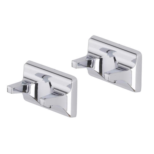 Oakbrook Chrome Silver Double Robe Hook