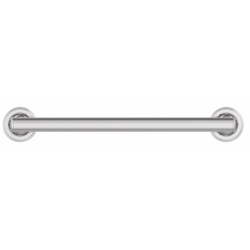 OakBrook 18 in. L ADA Compliant Stainless Steel Grab Bar