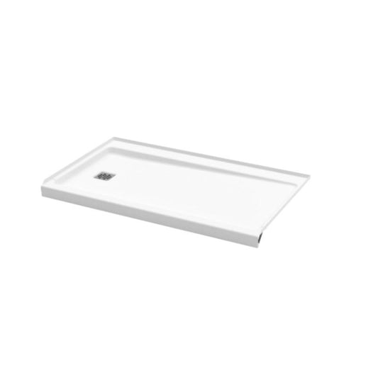 Bootz 3 in. H X 30 in. W X 60 in. L White Shower Base