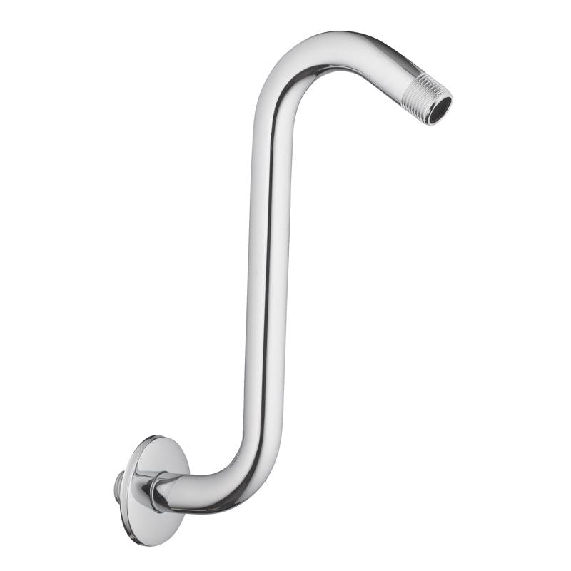 Oakbrook Chrome Stainless Steel Shower Arm and Flange