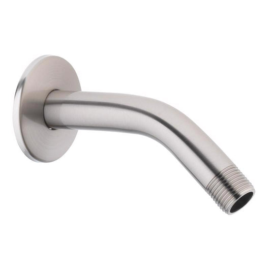 Oakbrook Brushed Nickel Stainless Steel Shower Arm and Flange