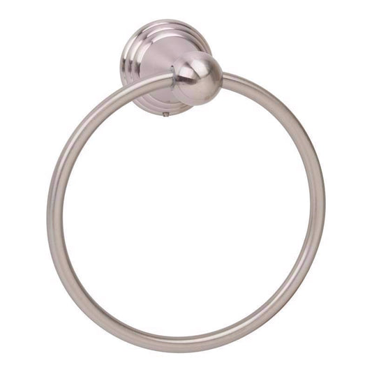 Oakbrook Brushed Nickel Towel Ring Die Cast Zinc