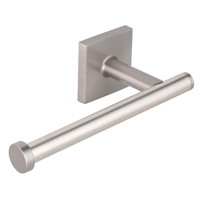 Oakbrook Brushed Nickel Metallic Toilet Paper Holder