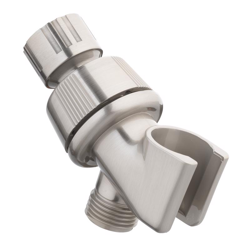 Oakbrook Brushed Nickel Plastic Shower Arm Mount