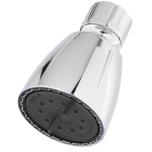 Oakbrook Chrome ABS Plastic 1 settings Wallmount Showerhead 1.8 gpm