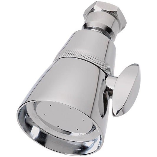 Oakbrook Chrome Brass 2 settings Wallmount Showerhead 1.5 gpm