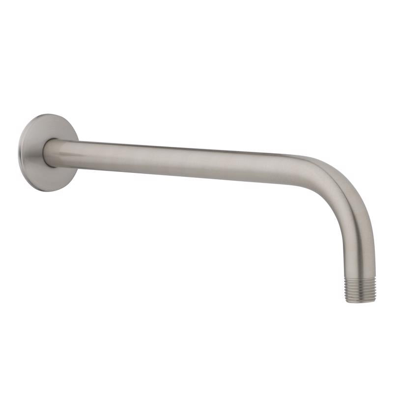 Oakbrook Brushed Nickel Stainless Steel Shower Arm and Flange