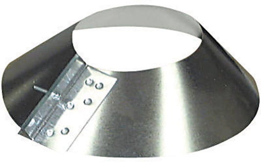 Imperial 6 in. D 26 Ga. Galvanized Steel Storm Collar
