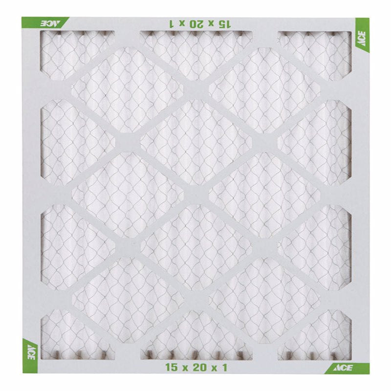 Ace 15 in. W X 20 in. H X 1 in. D Synthetic 8 MERV Pleated Air Filter 1 pk
