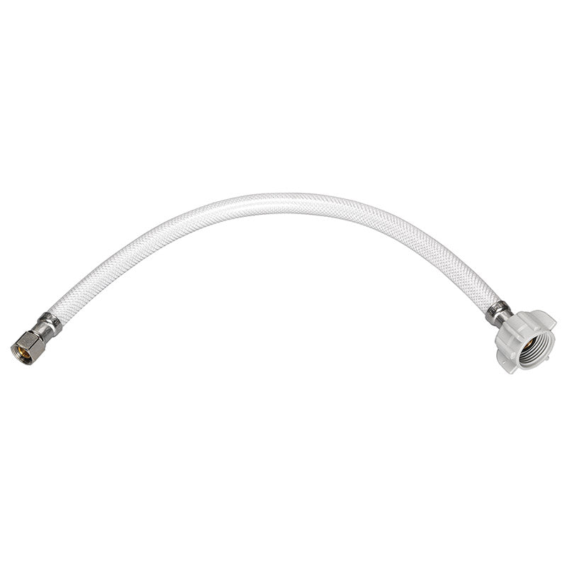 Ace 1/2 in. Compression X 7/8 in. D Ballcock 12 in. PVC Toilet Supply Line