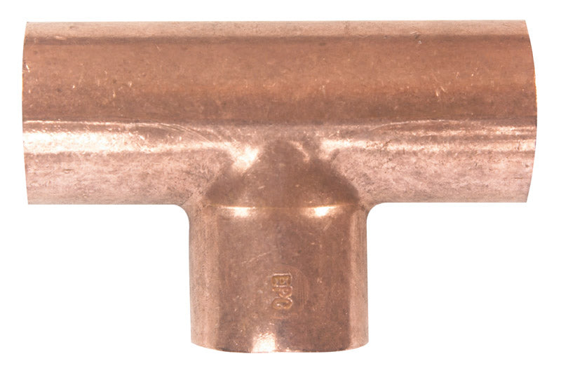 NIBCO 3/4 in. Copper Sweat X 3/4 in. D Copper Sweat Copper Tee 10 pk